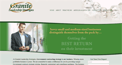 Desktop Screenshot of graniteleadershipstrategies.com