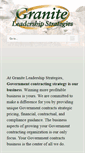 Mobile Screenshot of graniteleadershipstrategies.com